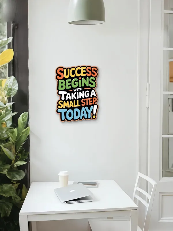 Multi_Colour_Motivational_Wall_Art_Success_Begins_Home_Decor
