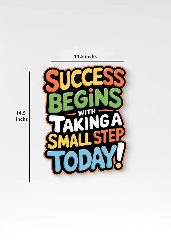 Multi_Colour_Motivational_Wall_Art_Success_Begins_Home_Decor