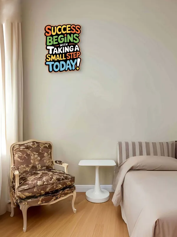 Multi_Colour_Motivational_Wall_Art_Success_Begins_Home_Decor
