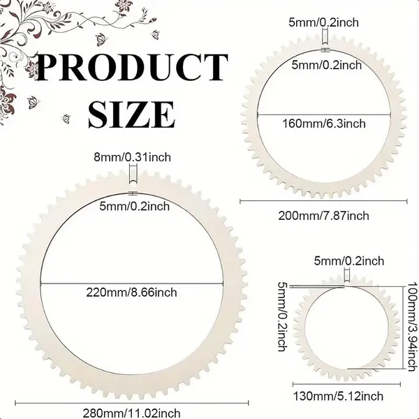Beige_Round_Gear_Weaving_Loom_Kit_Diy_Wooden_Frame_Kids