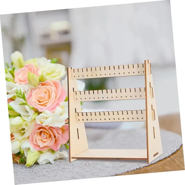 Beige_Wooden_Jewelry_Display_Rack_X_Multi_Tier_Wall_Mounted_Earring_Holder_Stand_Home_Decor