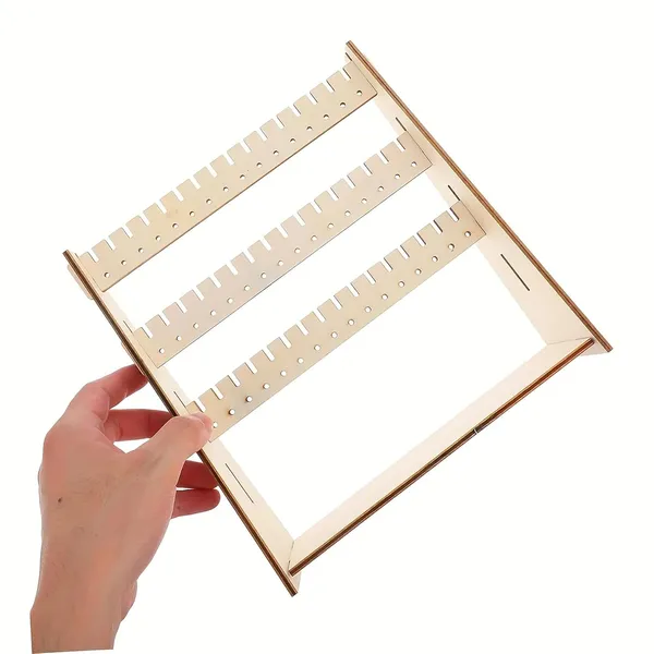 Beige_Wooden_Jewelry_Display_Rack_X_Multi_Tier_Wall_Mounted_Earring_Holder_Stand_Home_Decor