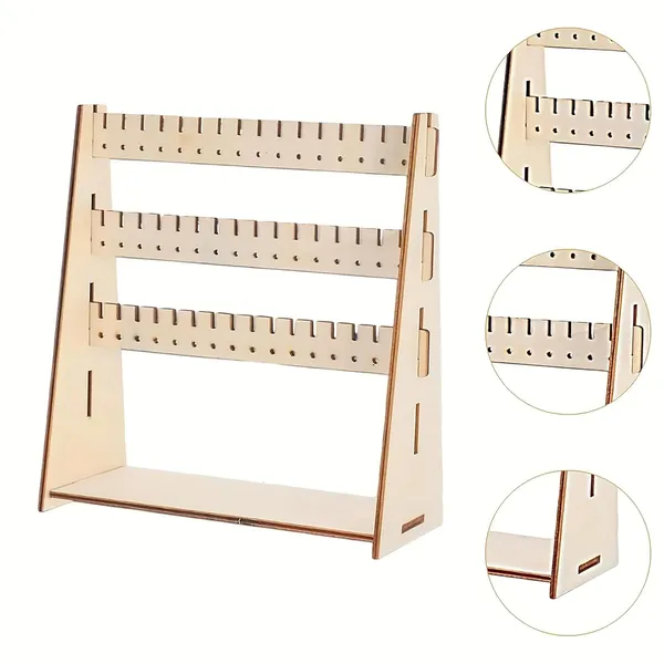 Beige_Wooden_Jewelry_Display_Rack_X_Multi_Tier_Wall_Mounted_Earring_Holder_Stand_Home_Decor