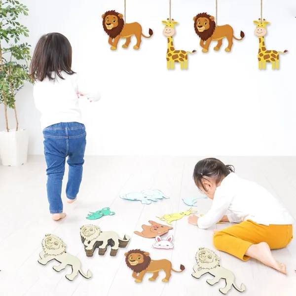 Beige_Cliths_Unfinished_Lion_Wood_Cutouts_Diy_Crafts_Diy_And_Craft