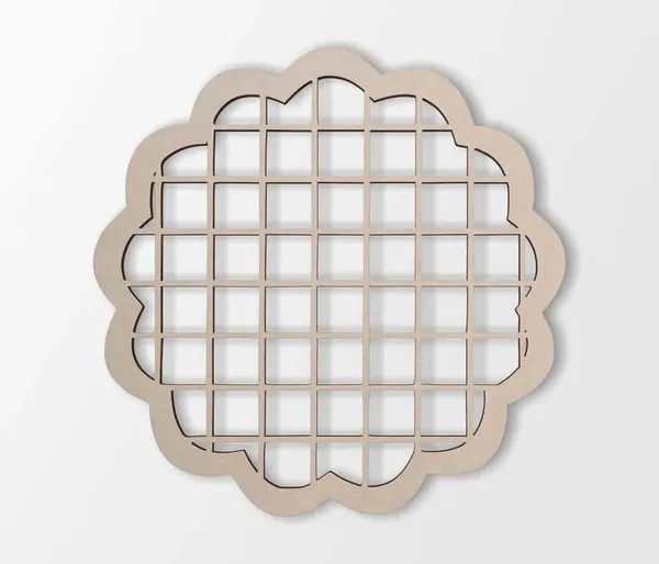 Beige_Wood_Round_Frame_Hatch_Lace_Home_Decor