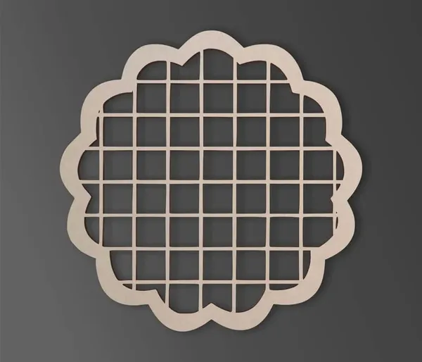 Beige_Wood_Round_Frame_Hatch_Lace_Home_Decor