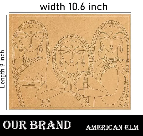 Beige_Pre_Marked_Welcome_Women_Design_Mdf_Board_Wooden_Base_Home_Decor