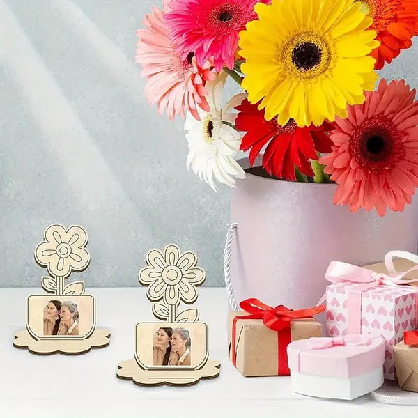 Beige_Wooden_Flower_Photo_Frame_Diy_Mdf_Picture_Holders_Kids