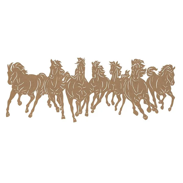 Beige_Running_Horse_Wall_Art_Cutout_Unfinished_Pine_Mdf_Wooden_Craft_Diy_And_Craft