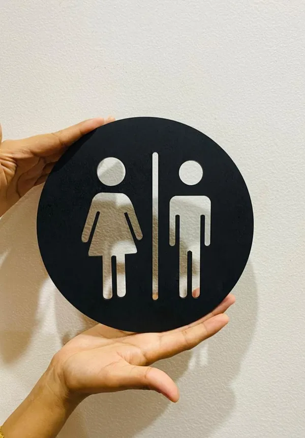 Multicolour_Toilet_Sign_Board_Wall_Art_Mdf_Plaque_Painted_Cutout_Ready_To_Hang_Home_Decor_Items_Decoration_Black_Home_Decor