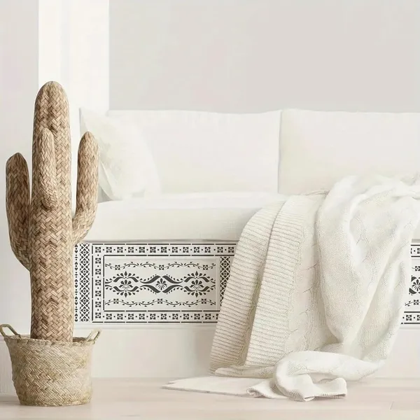 White_Border_Stencils_Home_Decor