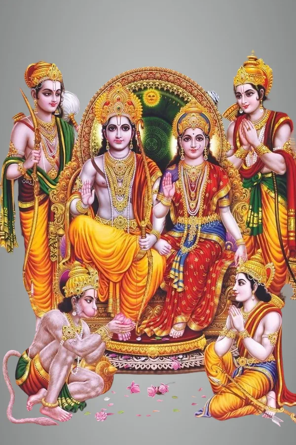 Multicolour_Shree_Ram_Darbar_Metal_Wall_Art_Waterproof_Aluminum_Frame_Home_Decor