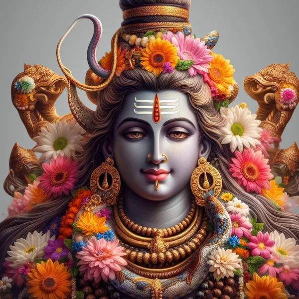 Multicolour_Shiva_Face_Wall_Art_Metal_Hd_Print_Home_Decor