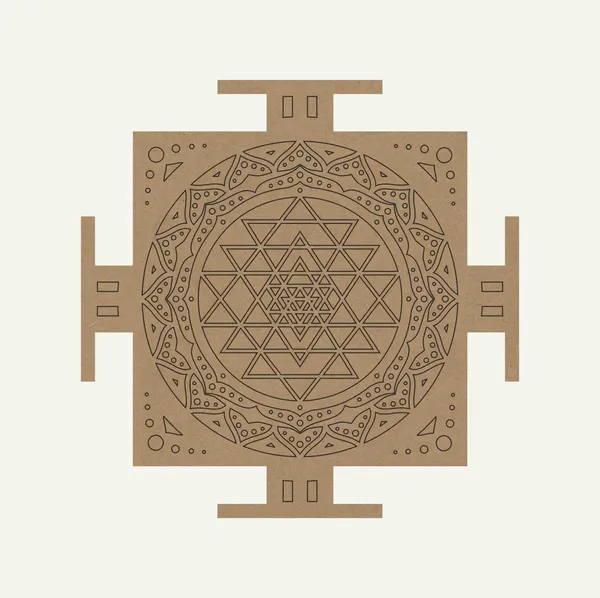 Beige_Wooden_Shri_Yantra_Premarked_Cutout_Diy_And_Craft