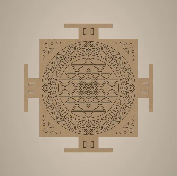 Beige_Wooden_Shri_Yantra_Premarked_Cutout_Diy_And_Craft