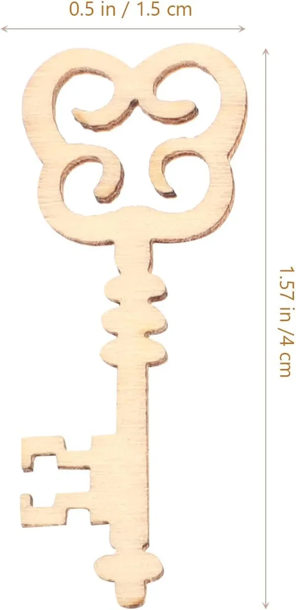 Beige_Wooden_Key_Shapes_Natural_Wood_Mini_Diy_Art_Craft_Embellishment_Keys_Cards_Bookmark_Scrapbooks_Diy_And_Craft