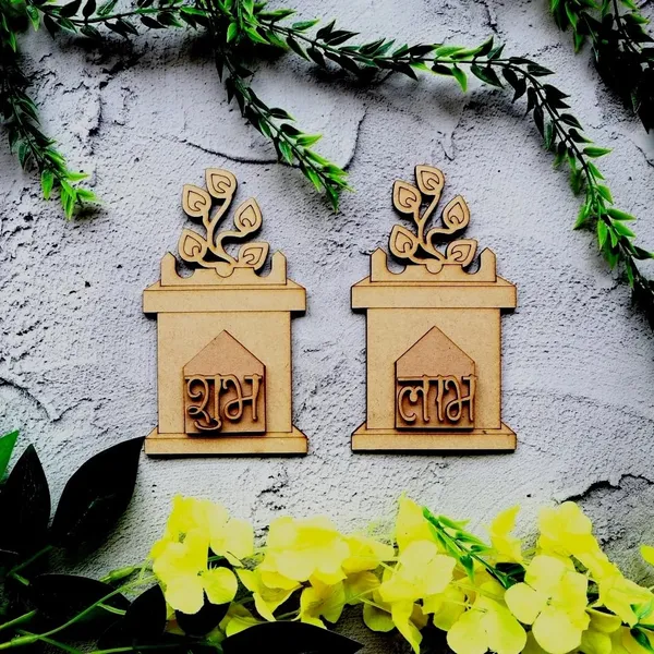 Beige_Tulsi_Shubh_Labh_Sohn_Cutouts_Diwali_Toran_Decor_Hindu_Door_Patti_Hanging_Festival_Home_Decoration_Home_Decor
