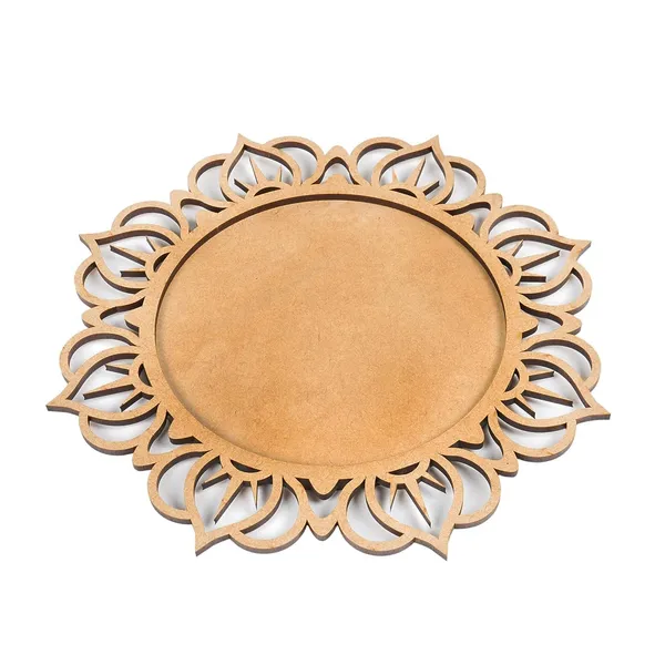 Beige_Mdf_Pooja_Thali_Base_Diy_And_Craft