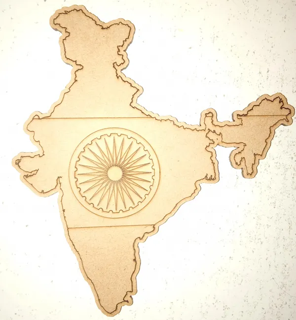 Beige_Wooden_Indian_Map_Flag_Cutout_Diy_And_Craft