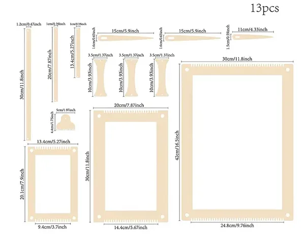 Beige_Rectangle_Weaving_Loom_Kit_Kids