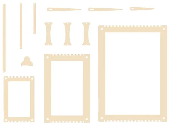 Beige_Rectangle_Weaving_Loom_Kit_Kids