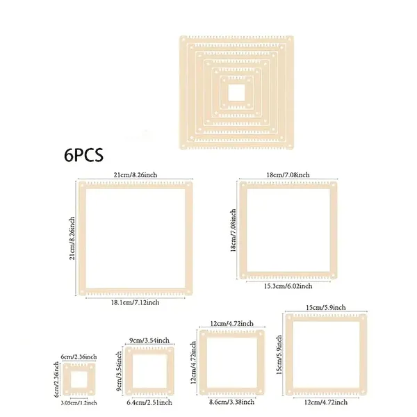 Beige_Square_Weaving_Loom_Kit_Kids