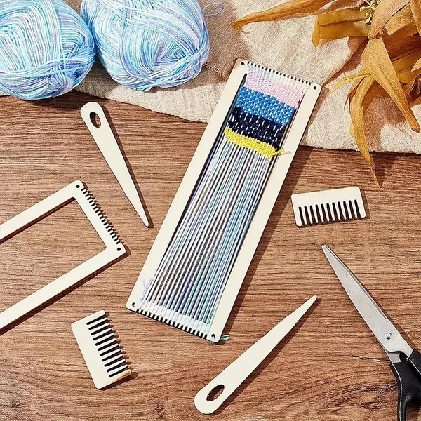 Beige_Mini_Wooden_Weaving_Loom_Kit_Diy_Yarn_Craft_Tool_Diy_And_Craft