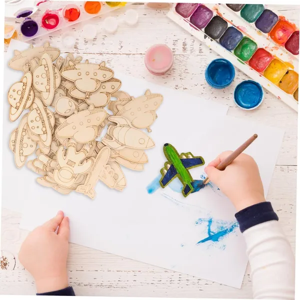 Beige_Diy_Crafts_Outer_Space_Theme_Wooden_Astronaut_Cutouts_Diy_And_Craft