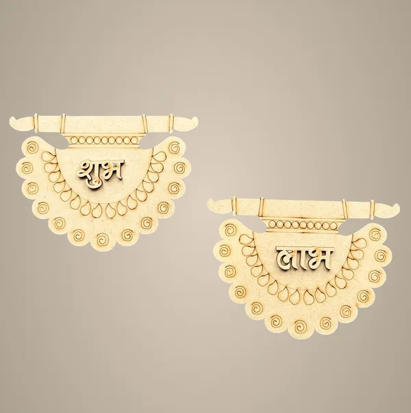Beige_Wooden_Shubh_Labh_Ancient_Fan_Design_Home_Decor