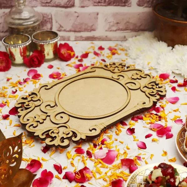 Beige_Mdf_Wood_Pooja_Thali_Serving_Platter_General