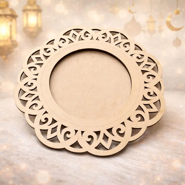 Beige_Mdf_Pooja_Thali_Platter_Decorative_Wooden_Thali_Festival