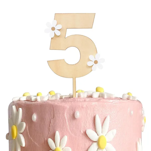 Beige_Wooden_Daisy_Cake_Topper_General