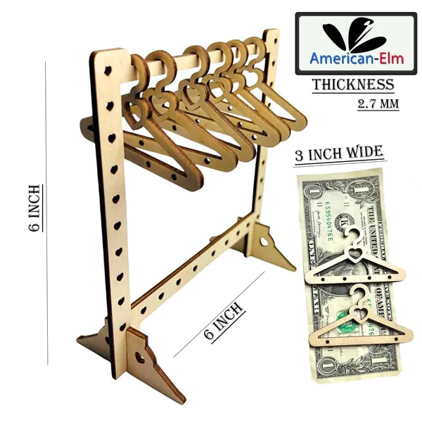 Beige_Heart_Earring_Display_Hangers_Wooden_Mdf_Stands_With_Without_Clothes_Rack_General