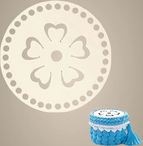 Beige_Circular_Crochet_Yarn_Basket_Bottom_General