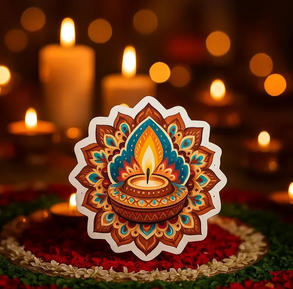 Multicolour_Mandala_Diya_Wall_Hanging_Mdf_Decor_Diy_And_Craft