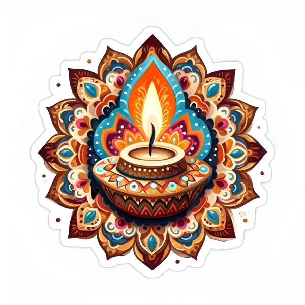 Multicolour_Mandala_Diya_Wall_Hanging_Mdf_Decor_Diy_And_Craft