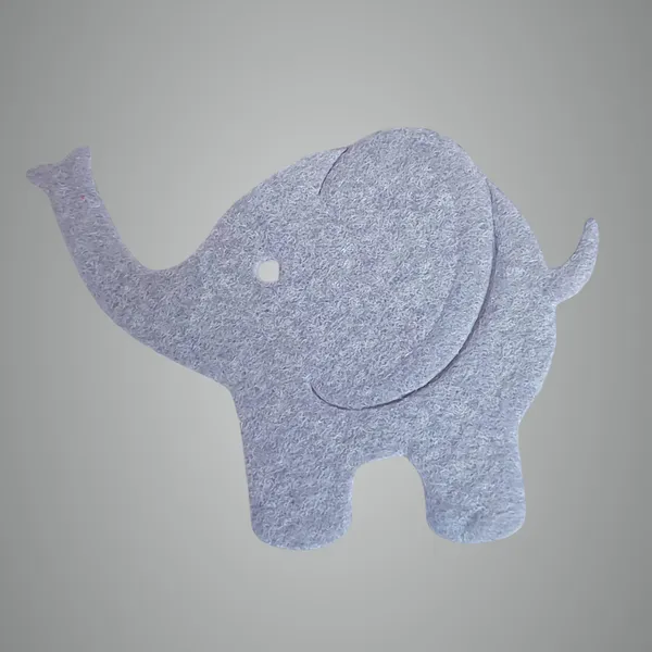 Grey_Elephant_Die_Cut_Felt_Shapes