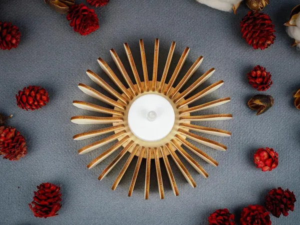 Beige_Wooden_Tea_Light_Candle_Holder_Home_Decor