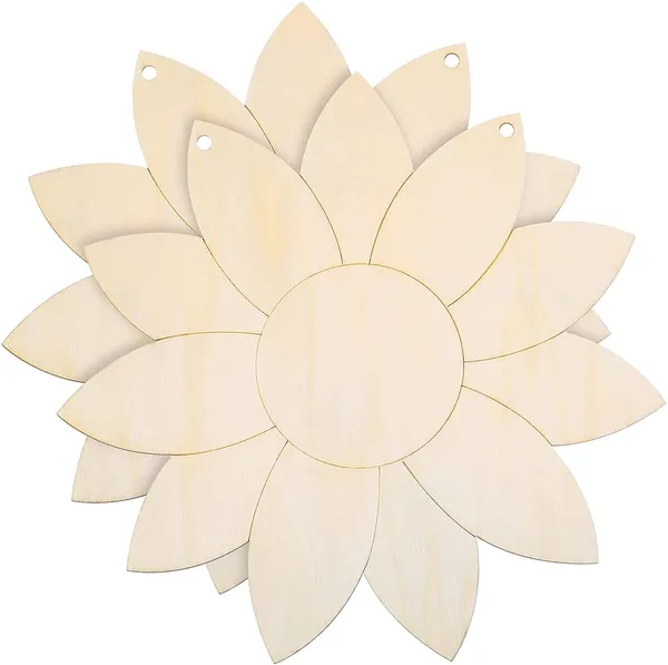 Beige_Unfinished_Sunflower_Wood_Cutout_Sunflower_Door_Hanger_Hanging_Welcome_Sign_Ready_To_Paint_Diy_Craft_Supplies_Diy_And_Craft