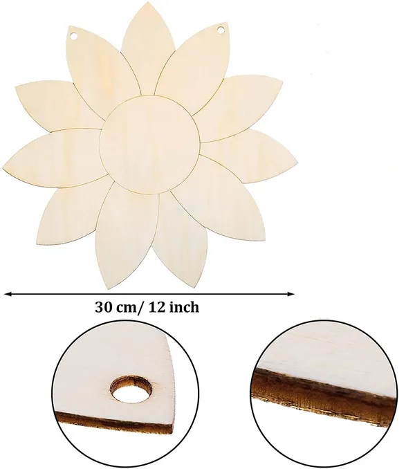 Beige_Unfinished_Sunflower_Wood_Cutout_Sunflower_Door_Hanger_Hanging_Welcome_Sign_Ready_To_Paint_Diy_Craft_Supplies_Diy_And_Craft