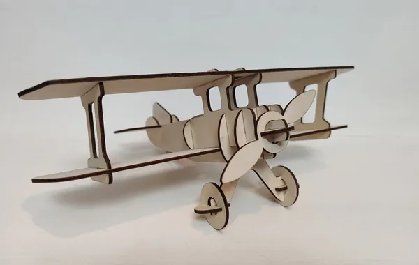 Beige_Wooden_Airplane_Home_Decor