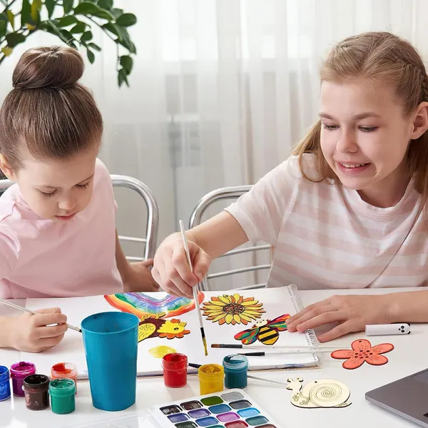 Grey_Butterfly_Wood_Slices_Flower_Cutouts_Kids