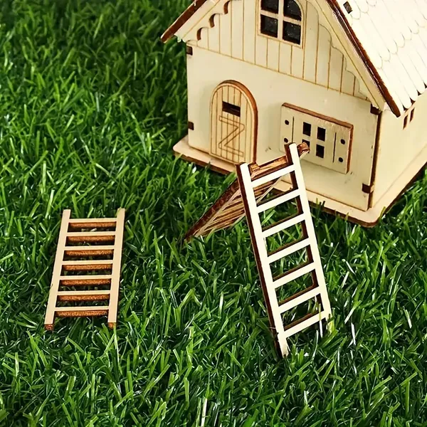 Beige_Mini_Wooden_Ladders_Diy_And_Craft