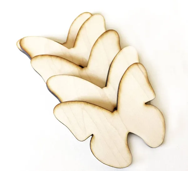Beige_Americanelm_Unfinished_Wood_Butterflies_Home_Decor