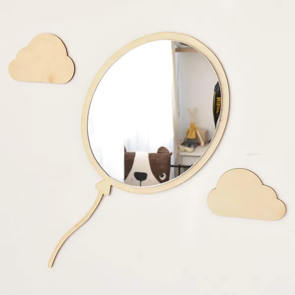 Mirror_Mirror_Balloon_Clouds_Unbreakable_Kids_Room_Decor_Shatterproof_Acrylic_Pine_Mdf_Kids