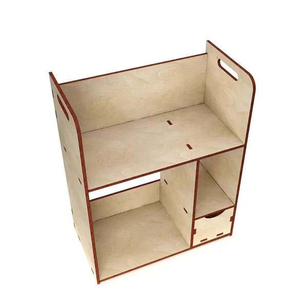 Beige_Americanelm_Wooden_Shelf_Home_Decor
