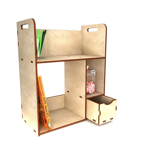 Beige_Americanelm_Wooden_Shelf_Home_Decor