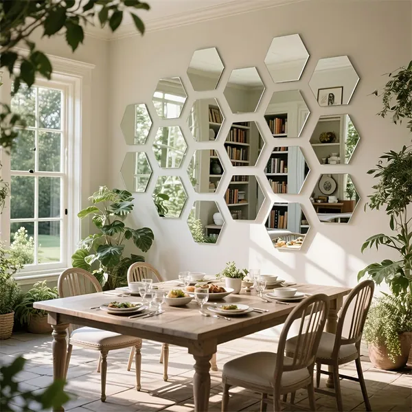 Mirror_Silver_Adhesive_Acrylic_Hexagonal_Shape_Cutout_Home_Decor