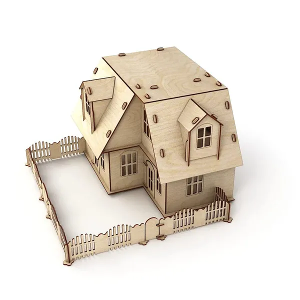Beige_American_Elm_D_Puzzle_Wooden_Doll_House_Kids
