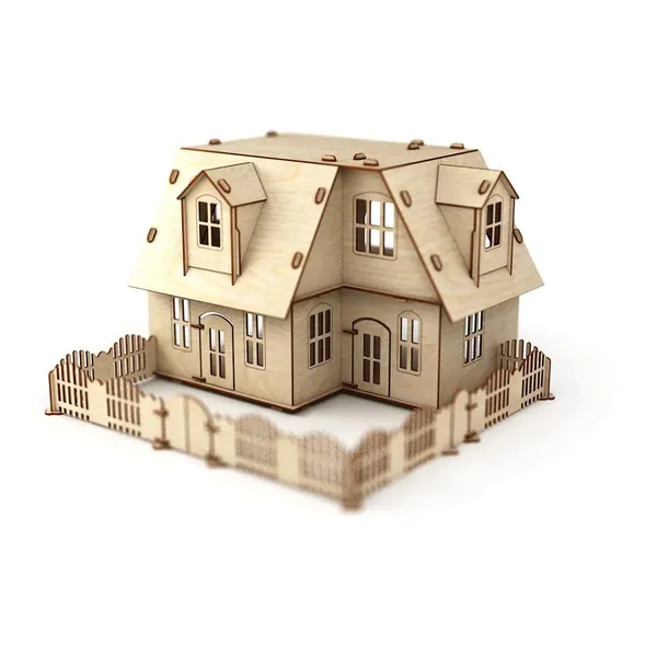 Beige_American_Elm_D_Puzzle_Wooden_Doll_House_Kids
